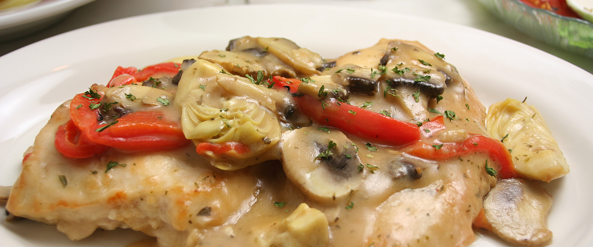 Chicken With Lemon Artichoke Sauce Feed Your Potential