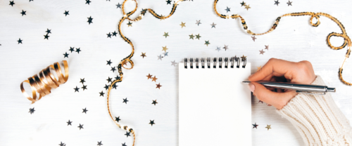 Writing New Year's Resolutions