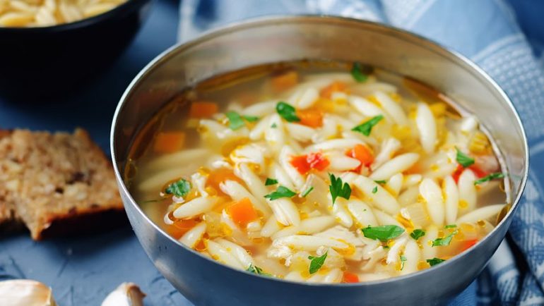 Vegetable Orzo Soup