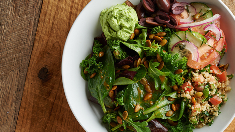 Quinoa Crunch Salad Bowl