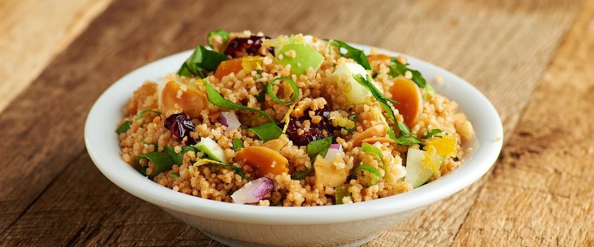 cranberry apple couscous salad