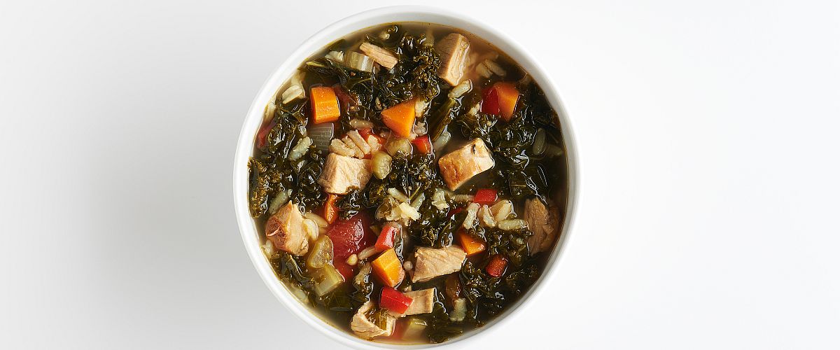 turkey kale soup