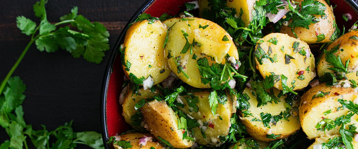 chimichurri potato salad