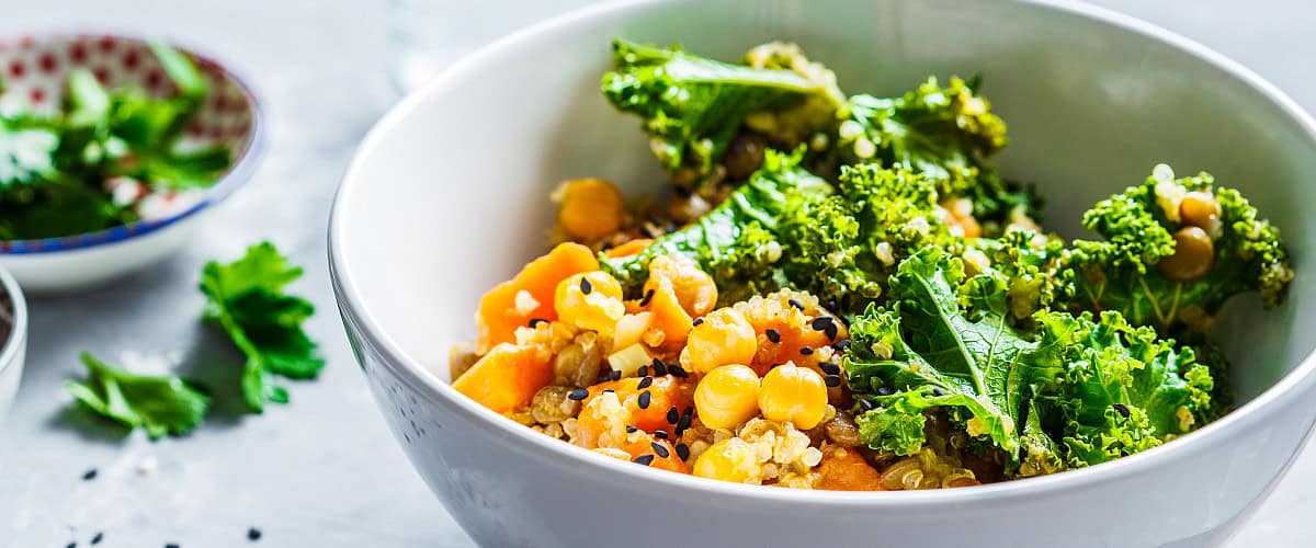 cauliflower sweet potato salad