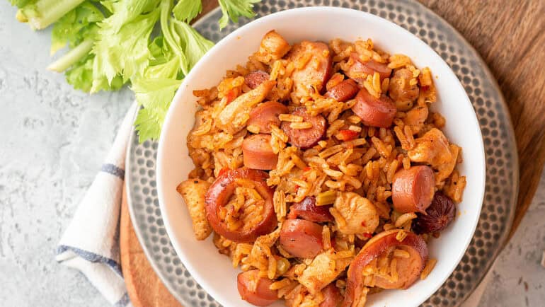 chicken and sausage jambalaya